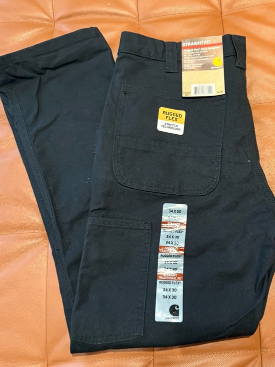 Carhartt Other - Carhartt Black Men's Cargo Straight Fit Rugged Flex Pants